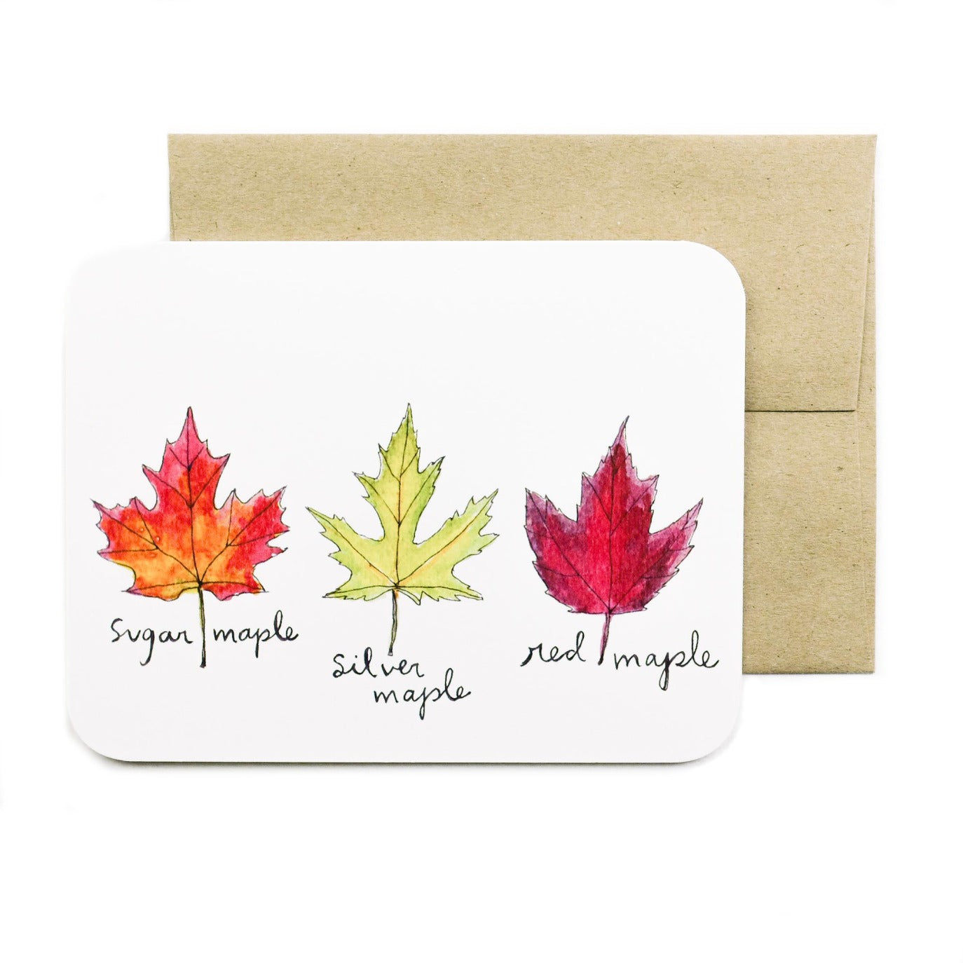 Canadian Pride Maple Leaf Greeting Card for Sale by SOMA APPAREL