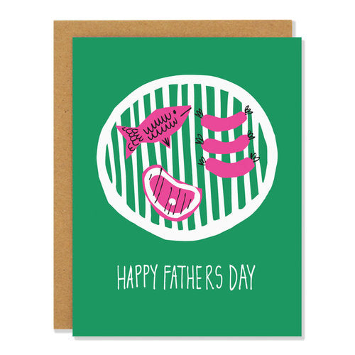 BBQ Father's Day Card - Badger & Burke – The Made in Canada Store
