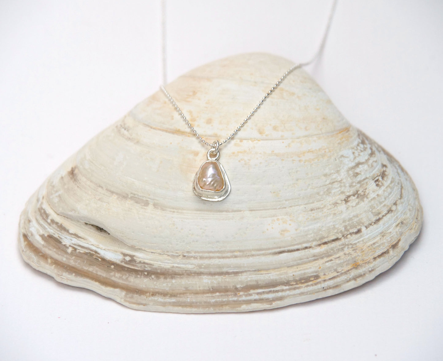 Tiny Sea Pearl Necklace